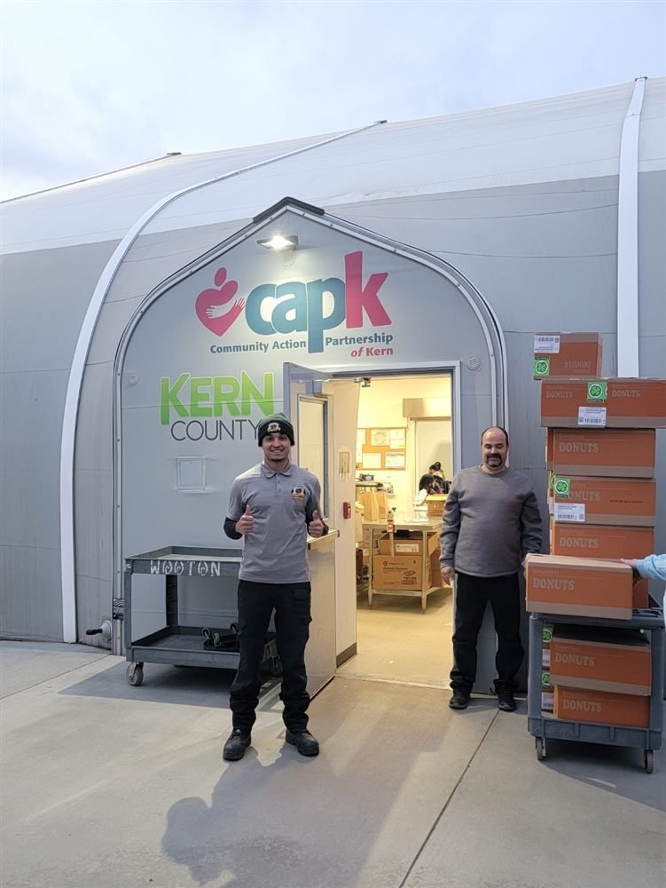 Swift Disposal donating usable items to Community Action Partnership of Kern County (CAPK)